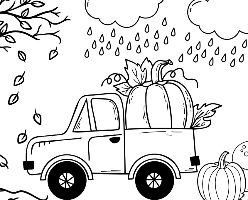 őszi betakarítás színező (2)